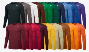 Custom Nike Legend Long Sleeve Shirts - Men's Nike Legend 2.0 Long Sleeve Training Shirt #2809876