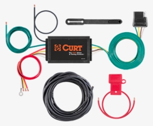 3 To 2 Wire Taillight Converters - Curt Converter #2810078