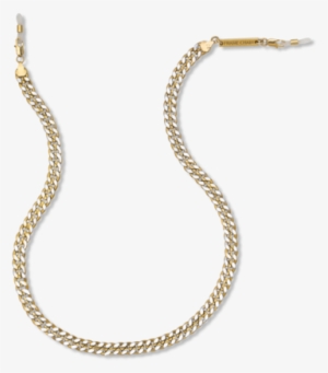 Biggy Mens White And Yellow Gold Glasses Chain - Chain #2810401