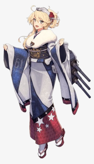 Iowa New Year Full - Kancolle Iowa New Year #2810473