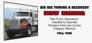Tow Truck Operators Required In Calgary, Alberta To - Thumbs Up #2810797