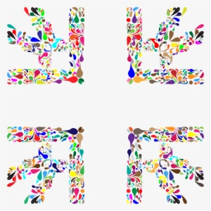 This Free Icons Png Design Of Colorful Floral Spatter #2811095