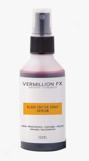 Blood Spray Png Download - Vermillionfx Blood Splatter Spray (100ml) #2811204
