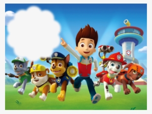 Paw Patrol Clipart File Png Images - Marcos Para Foto De La Patrulla Canina #2811373