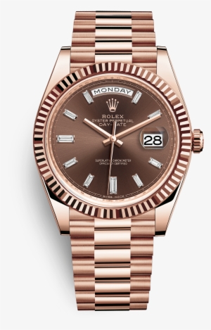 Watch Features - Rolex Day Date Rose Gold #2812157