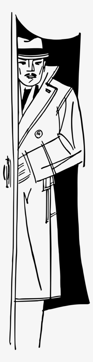This Free Icons Png Design Of Trenchcoat Man #2812191