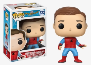 Spider Man Homemade Suit Unmasked Pop Vinyl Figure - Funko Pop Spiderman Homemade Suit #2813430