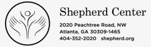 Shepherd Center Logo Horizontal W/ Address - Shepherd Center #2813577