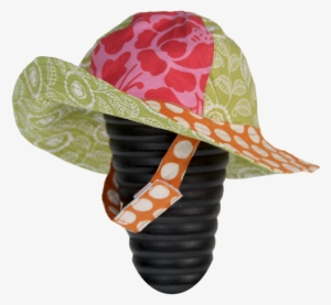 Dots Orange Scrappy Sun Hat, 3 Sizes - Sun Hat #2813720