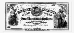 Click And Drag To Re-position The Image, If Desired - 1000 Usd Bill #2813799