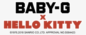 Baby-g × Hello Kitty ©1976,2018 Sanrio Co - Baby-g Tribal Ba110tp-7a #2814113
