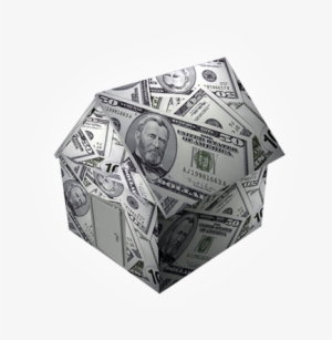 House Made Of One-dollar Bills - Stop! Now Let's Go. #2814115