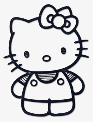 Hello Kitty Icon Style1 - Printable Hello Kitty Colouring Pages #2814276