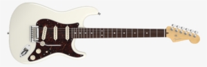 Fender American Deluxe Stratocaster Electric Guitar - Fender American Deluxe Stratocaster Hss Olympic Pearl #2814332