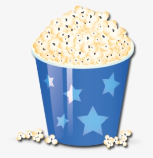 Popcorn Png - Blue Popcorn Png #2815654