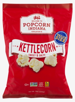 Popcorn Indiana Kettle Corn Sweet & Salty, - Popcorn Indiana Popcorn - Original Kettlecorn - Pack #2815682