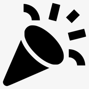 Party Popper Comments - Icono De Fiesta Png #2815695