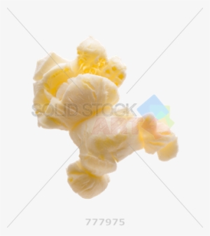 Stock Photo Of Yellow Popcorn Isolated On Transparent - Photograph #2815757