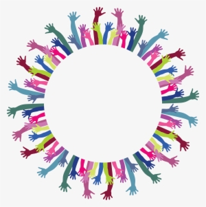 Free Clipart Of A Frame Of Hands - Png Clipart Hands Png #2815980