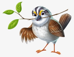 Flutter The Sparrow - Time Lab Vbs Animals #2816735