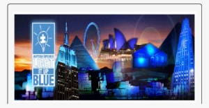 Light It Up Blue Initiative Posed By " Autism Speaks - Speaks Light It Up Blue #2817006