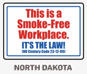 North Dakota No Smoking Sign - New York City #2817202