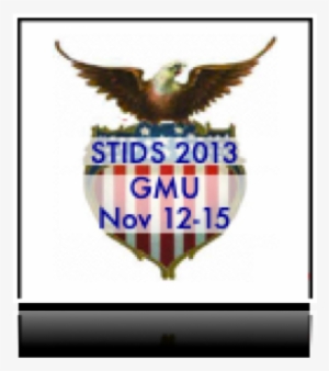 Wednesday, May 16, 2012 - Vintage Patriotic Eagle And Square Sticker 3" X 3" #2817419