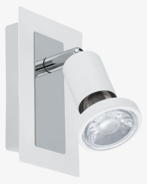 Sarria Led Wall Mounted Spotlight White, Chrome - Eglo 94958 | Spot Light Fitting | Sarria #2817681