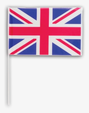 Handheld Waving Union Jack Plastic Flag - Union Jack Flag Transparent #2818374