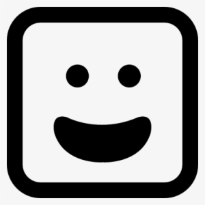 Happy Smiling Emoticon Face With Open Mouth Vector - Icon - Free ...