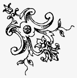 From A Vintage 1920 Book Decorative Lines Vintage Png - Design #2819612