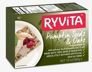 Crispbread - Ryvita Pumpkin Seeds And Oats #2820772