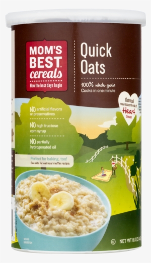 Mom's Best Cereals Quick Oats 42 Oz. Canister #2820863