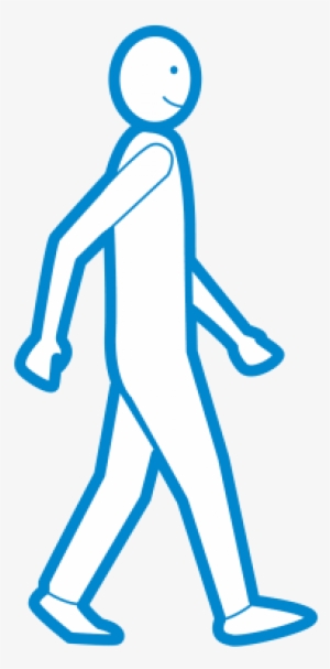 Person Walking Infographic - Walking #2821028