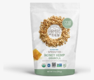 Sprouted Oat Honey Hemp Granola - One Degree Organics Granola #2821296