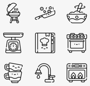 Kitchen Utensils - Transparent Background Travel Icons #2822341