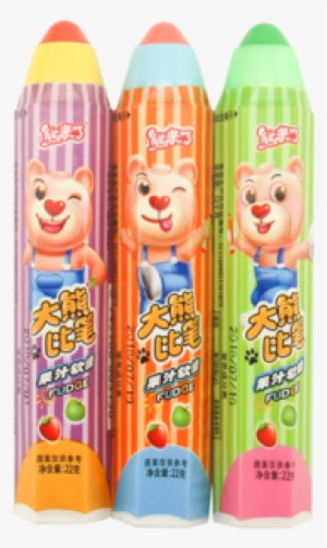 Crispy Sweet Coated Soft Chewy Candy In Crayon Box - Toy Craft Kit #2822389