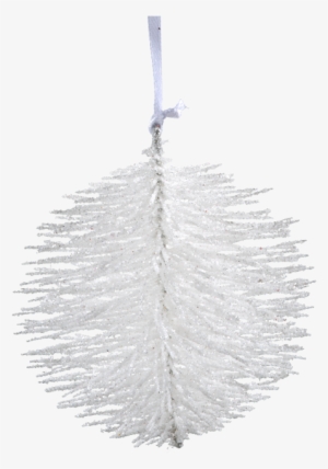 Bobble With Glitter, White, 8cm - Glitter #2822445