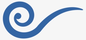 Decorative Line Blue Png - Swirl Shapes Clip Art #2822605