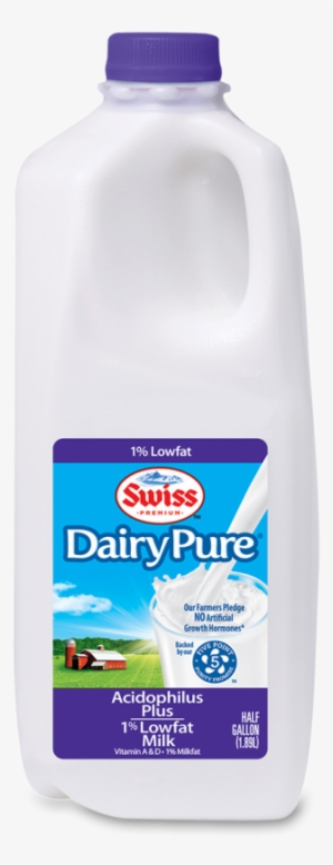 Dairypure 1% Lowfat Milk Acidophilus Plus #2822672