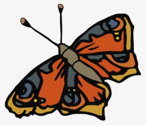 Retro Butterfly Svg Clip Arts 600 X 515 Px #2823088