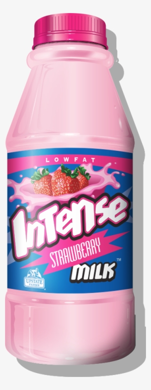 Lowfat Strawberry - Upstate Farms Milk, Intense, Original, Mint Chip - #2823276