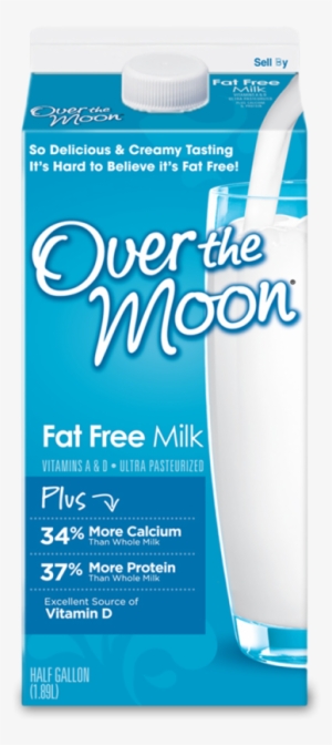 Over The Moon® Fat Free Milk - Lehigh Valley Over The Moon Fat Free Milk #2823426