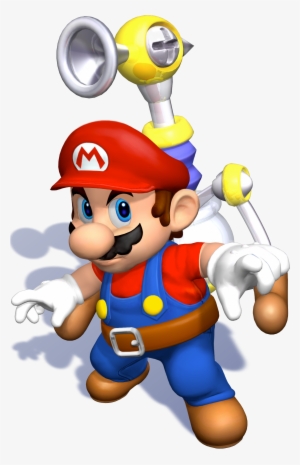 Sms-mario Fludd Pose - Super Mario Sunshine Artwork #2823968