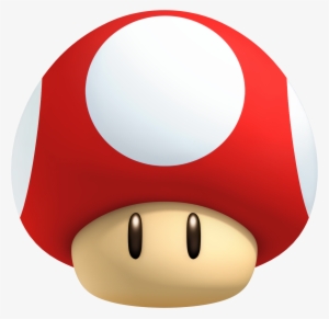 Mushroom Clipart Super Mario - New Super Mario Bros U Mushroom #2824022