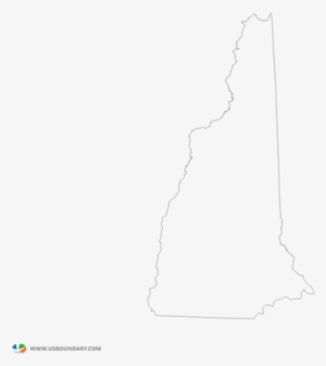 New Hampshire Map Clipart Png #2824363