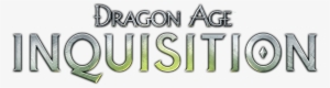 Dragon Age Inquisition Logo - Dragon Age Inquisition Title #2824381