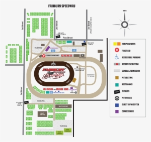 Camping Chart - Fairbury American Legion Speedway #2824619