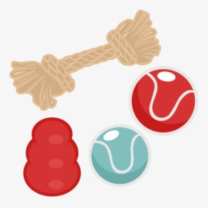 Dog Toy Set Svg Scrapbook Cut File Cute Clipart Files - Dog Toys Clip Art #2824814