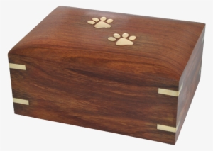 Wholesale Forever Paw Prints Wooden Box Pet Urn - Pet #2824935